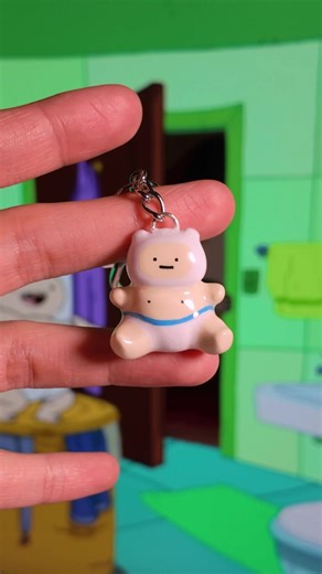 Tiny Buff Baby Polymer Clay Creation Inspired by Adventure Time