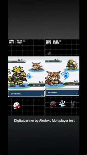 Digimon DigitalPartner Multiplayer (Test) #digimon #vpet #digivice #digimonworld #digitalpartner
