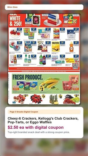 Winn Dixie Weekly Ad (7/1/26 - 7/7/26) Top 5 Deals #shorts