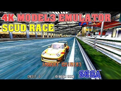 SCUD RACE / 4K Widescreen 60FPS RTX 2080ti / SuperModel3 Model 3 emulator
