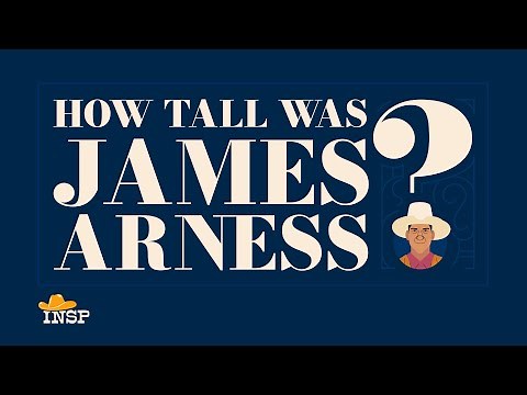 How Tall Was James Arness? | INSP | Gunsmoke | Marshal Matt Dillon