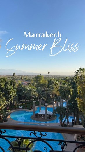 Es Saadi Marrakech Resort invites you to discover exclusive summer experiences in the heart of a lush oasis just a stone's throw away from the Medina. Enjoy an unforgettable "Summer Bliss" stay of 4 or 7 nights. For all bookings from June 1st to September 8th, 2024*. Let yourself be enchanted by the elegance of our enchanting setting, where every moment is an invitation to relaxation and escape. *Palace will be closed for renovations from July 2nd to July 26th, 2024. 𝐸𝑠 𝑆𝑎𝑎𝑑𝑖 𝑀𝑎𝑟𝑟𝑎𝑘