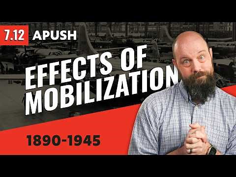 WORLD WAR II: Mobilization [APUSH Review]