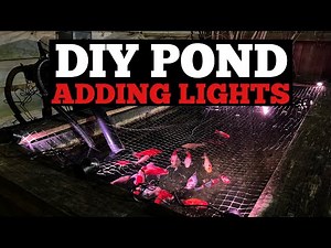 DIY POND - Adding lights from ‪@poposoapbrand‬
