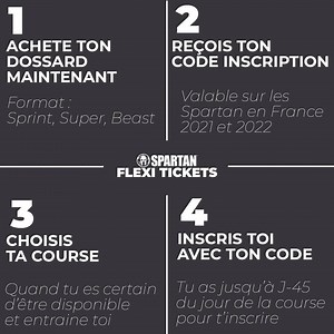 2.7K views · 18 reactions | FLEXI TICKETS SPARTAN  Jusqu'au 30...