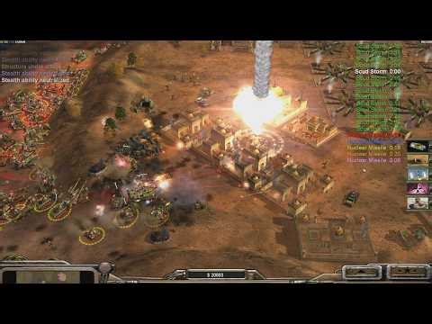 GLA Stealth - Command & Conquer Generals Zero Hour - 1 vs 7 HARD Gameplay