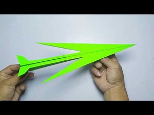 How to Make The Best Paper Airplane - how to make a Really Good Paper Airplanes