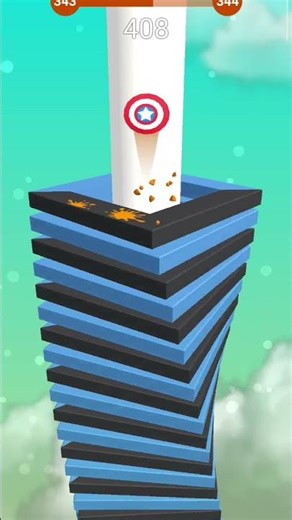 🌠 “Stack Ball Meteor Smash – Cosmic Tower Crash!”