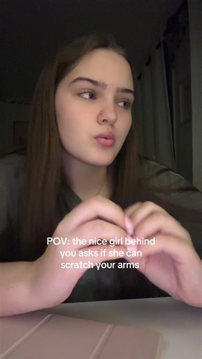 Relaxing ASMR Roleplay: The Nice Girl Behind You