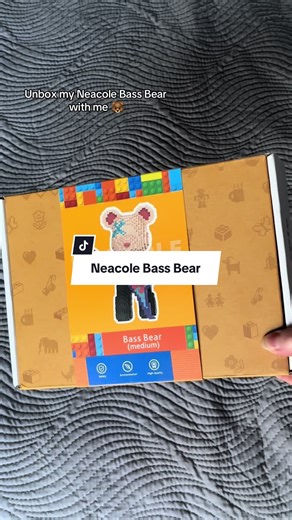 Can’t wait to build this Neacole Bass Bear 🐻! Let’s see how long this one takes me to build! #brickbear #neacole #neacolebear #buildingbricks #tiktokmademebuyit
