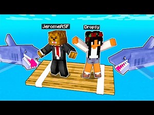 LOST On A 1 Block Raft In Minecraft