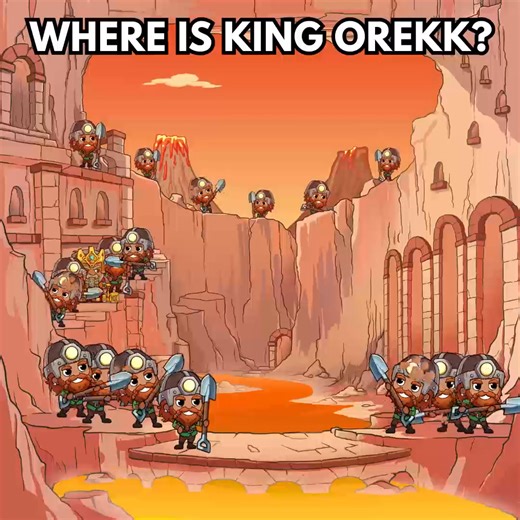 King Orekk has arrived on Idle Earth! 📢 Armed with a powerful horn, he’s ready to lead his people in digging infinitely deep. 📯 Remember, you’ll need some light to attract more miners and help them work at their best! 💡 Can you find King Orekk in the crowd? 👀 #IdleMinerTycoon #Giveaway #Legendary #SuperManager #King #MobileGames #IdleGames | Idle Miner Tycoon