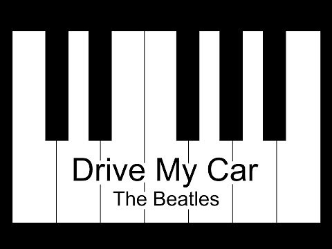 Drive My Car - The Beatles Piano Tutorial