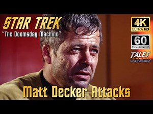 STAR TREK: "The Doomsday Machine" - Matt Decker Attacks (Remastered to 4K/60fps UHD) 👍 ✅ 🔔