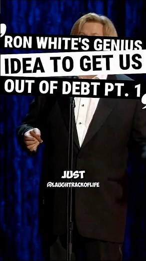 Ron White's Genius Idea To Get Us Out Of Debt Pt.1...#standup #joke #ronwhite