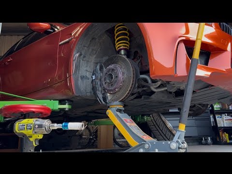 How to remove and drop suspension in any car without spring compressors