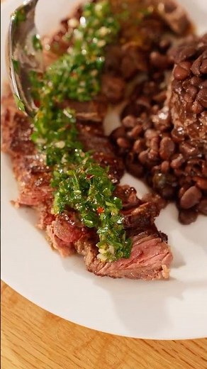 Skirt Steak with Chimichurri