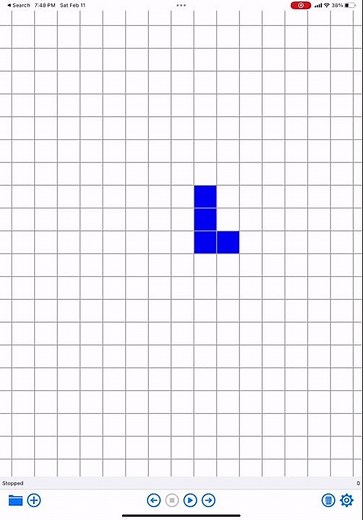 How to make a glider in Conway’s game of life #shorts
