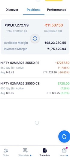Loss Day in Long Straddle | Options Trading Reality , intraday #longstraddle #trading #nifty