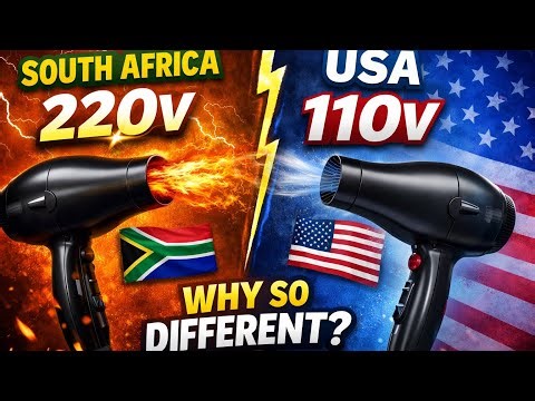 220V vs 110V: The Real Reason Hairdryers Feel Different