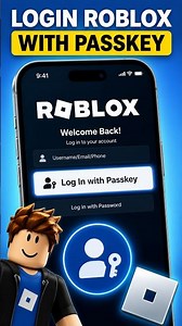 How to Login to Roblox Account with Passkey (2026) | Sign In to Roblox Securely