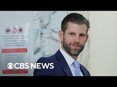 Eric Trump, Donald Trump Jr. testify in New York civil fraud trial