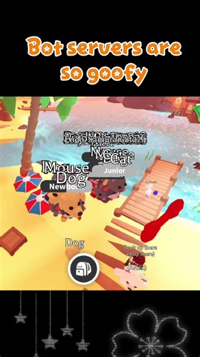 Adopt me bot servers🥹 #fyp #adoptme #bot #roblox #dreampet #funny