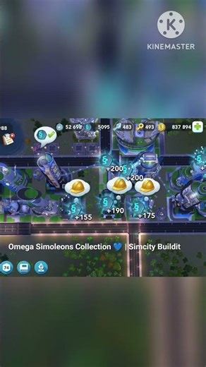Omega Simoleons Collection 💙 | Satisfying Simcity Short #shorts
