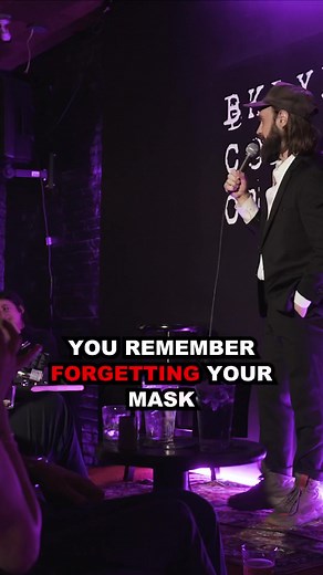 Forgetting ur mask when the pandemic started. #standupcomedy #standup | Tyler Fischer