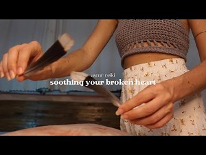 full body ASMR REIKI heartbreak & letting go | cutting cords, chakra balancing | unintentional asmr