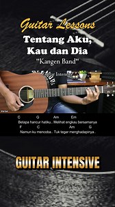 Tentang Aku, Kau dan Dia - Kangen Band - Chord gitar mudah Chords : https://www.intensiveguitar.com/2024/04/kangen-band-tentang-aku-kau-dan-dia.html #guitarintensive #guitarchords #chordgitar #chordgitarmudah #acousticguitar #acousticcover #acoustic #easychords #guitar #guitarist #guitarcover #guitarlesson #guitarlessons #guitartutorial #gitarcover #tutorialgitar | Guitar Intensive