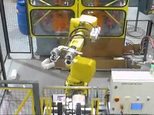 Minatech Inc In-Mold Labeling Robotic Cell