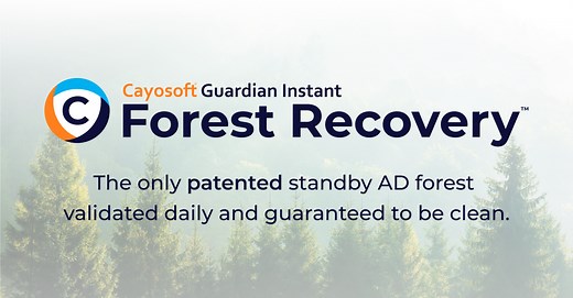 Active Directory Forest Recovery | Cayosoft Guardian™