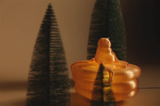 3D Print Pancake lamp