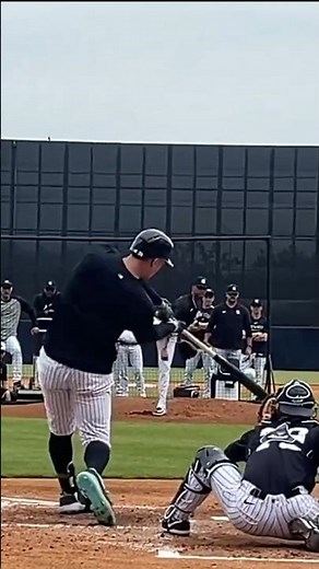 Aaron Judge Slow Motion Swing 2025