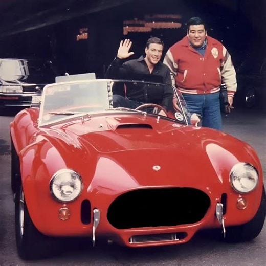 Happy 65th Birthday to Jean-Claude Van Damme, with his 1966 Shelby Cobra 427 Jean-Claude Van Damme's 1966 Shelby Cobra 427 features a 'big-block' V8 engine with 7.0 liters, 435 horsepower, and a two-seater sports performance that can be enjoyed as a couple. | Cars & Motorbikes Stars of the Golden era