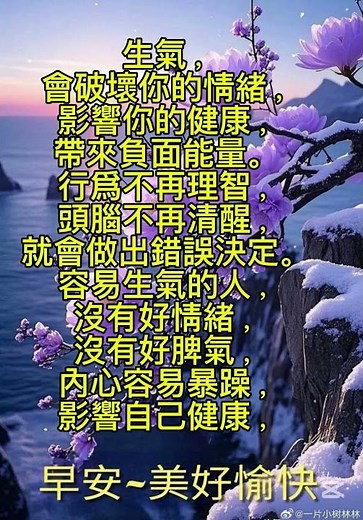 #情緒管理 #修身養性 #心態決定境界 #正能量 #格局 #平心靜氣 #人生智慧 #自我成長 #好情緒好生活 #心平氣和 #生活哲學 #健康生活 #心理健康 #大格局 #處世之道 #喜悅心 #福氣人生