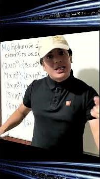 👉 Multiplicación con Notación Científica | Matemáticas Fáciles 🔢