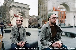 Comparing a VSCO Film Emulation to the Actual Film