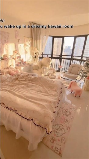 Cozy Kawaii Room Tour | Sanrio Plush Bedroom Aesthetic#srinterior #home #interior444 #interiordesign