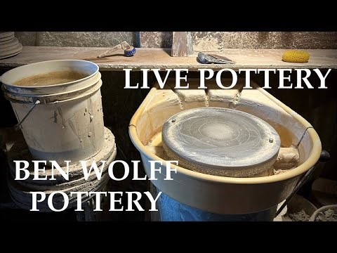 Ben Wolff Pottery is live!
