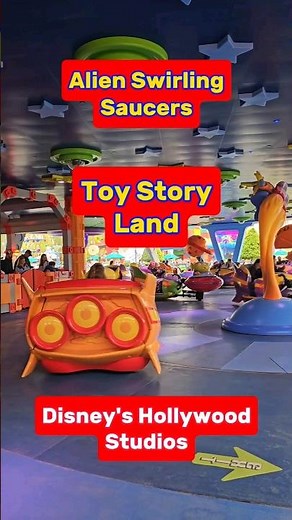 Alien Swirling Saucers Toy Story Land #alienswirlingsaucers #toystoryland #hollywoodstudios