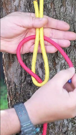 The Easiest Way to Join Two Ropes! #diy #lifehack #skill #knot