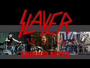 Slayer Drummer battle Dave Lombardo VS Paul Bostaph VS Jon Dette!