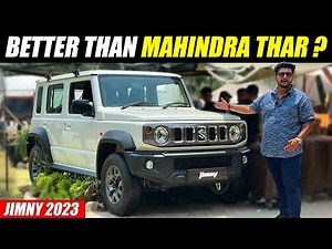 Jimny Top Model - Walkaround + Drive Review, Comfort - Better than Mahindra Thar | Jimny Suzuki 2023