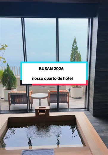 Quarto no Ananti Hotels Busan: flat com jacuzzi e vista do mar