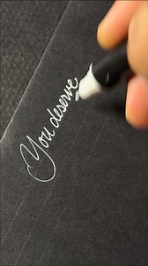 You deserve it all. Stay Happy. #Cursive #cursivewriting #handwriting #CursiveHandwriting #satisfying #asmr #calligraphy | Abhay Calligraphy