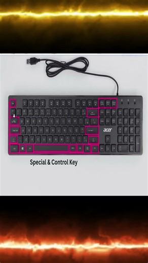 একটি Keyboard এ ৫ ধরনের Key থাকে জানেন? #shorts#active it center #computer