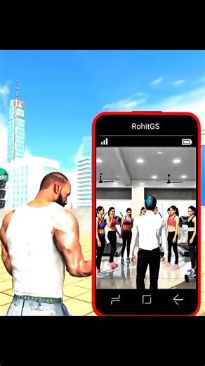 GYM entry Franklin #3dindianbikesdriving3dgameindianbikedriving #gaming #shorts #automobile #gta