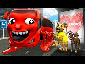 RONG RENG BUS IS FOLLOWING ME... DO NOT GET ON HIM! (Gmod Sandbox)
